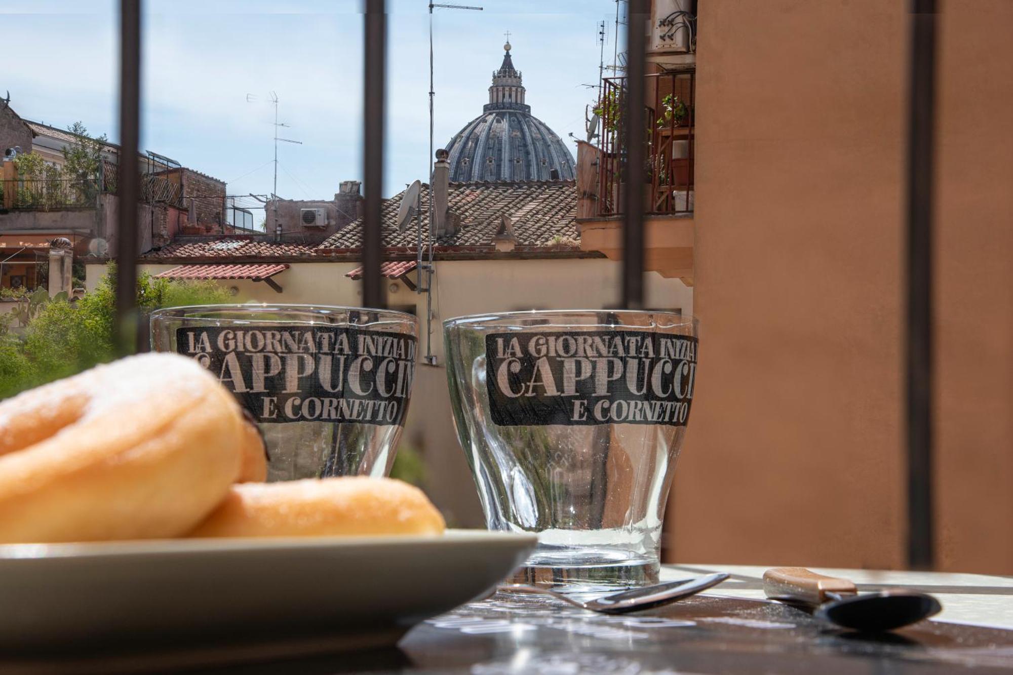 Vatican Boutique Apartment With St Peters Dome View Rome Buitenkant foto